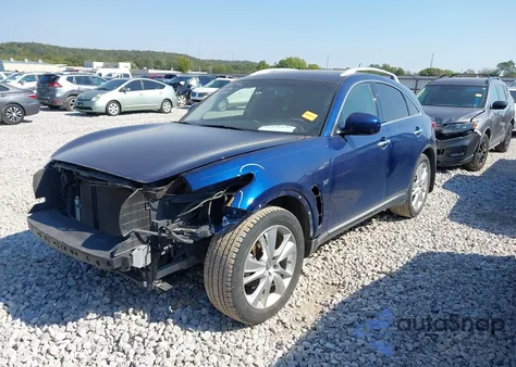 2014 Infiniti Qx70 from USA, damaged, VIN JN8CS1MW7EM412920